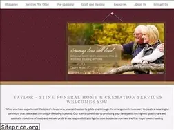 Sites similar to taylorstinefuneralhome.com