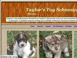 Sites similar to taylorstoyschnauzers.com