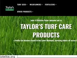 Sites similar to taylorsturfcare.com