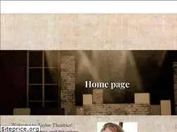 Sites similar to taylortheatrics.com