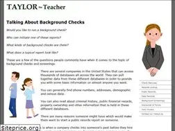 Sites similar to taylortheteacher.com