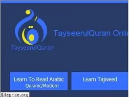 Sites similar to tayseerulquran.com