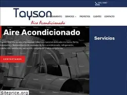 Sites similar to tayson.com.mx