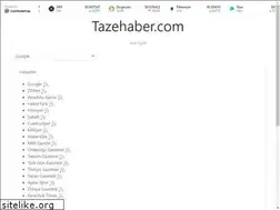 Sites similar to tazehaber.com