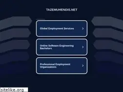 Sites similar to tazemuhendis.net