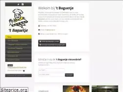 Sites similar to tbaguetje.be