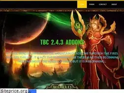 Sites similar to tbcwowaddons.weebly.com