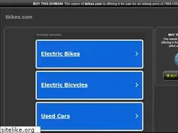 Sites similar to tbikes.com