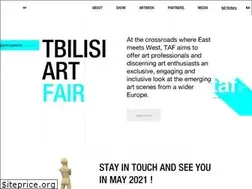 Sites similar to tbilisiartfair.art