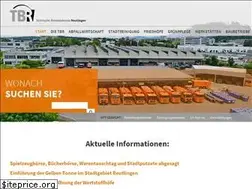 Sites similar to tbr-reutlingen.de