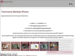 Sites similar to tbrheine.de