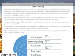 Sites similar to tbskintesting.com