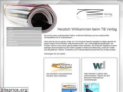 Sites similar to tbverlag.de