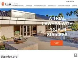 Sites similar to tbwlawfirm.com