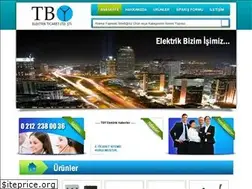 Sites similar to tbyelektrik.com