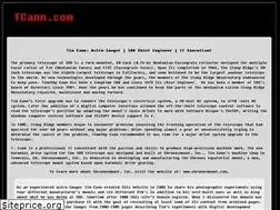 Sites similar to tcann.com