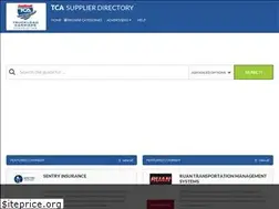 Sites similar to tcasupplierdirectory.com