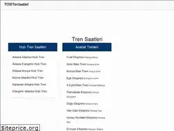 Sites similar to tcddtrensaatleri.com