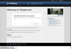 Sites similar to tcheats.com