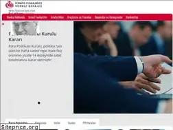 Sites similar to tcmb.org.tr