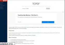Sites similar to tcpdf.org
