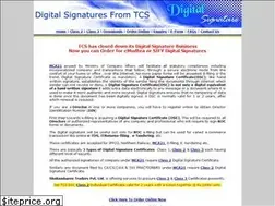 Sites similar to tcsdigitalsignature.com
