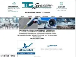 Sites similar to tcspecialties.net