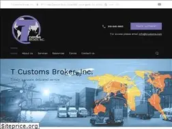 Sites similar to tcustoms.com
