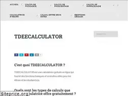 Sites similar to tdeecalculator.io
