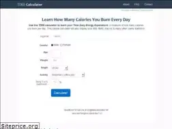 Sites similar to tdeecalculator.net
