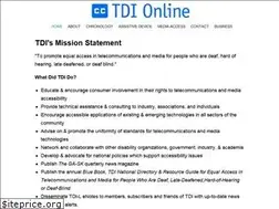 Sites similar to tdi-online.org