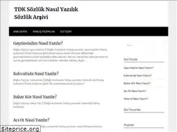 Sites similar to tdksozluk.net