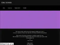 Sites similar to tdktennis.com
