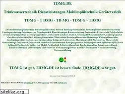 Sites similar to tdmg.de