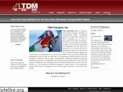 Sites similar to tdmtransport.com