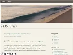 Sites similar to tdngan.wordpress.com