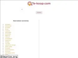 Sites similar to te-koop.com