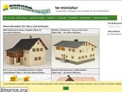 Sites similar to te-miniatur-shop.de