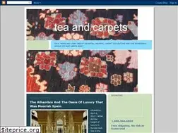 Sites similar to tea-and-carpets.blogspot.com