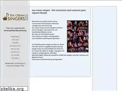 Sites similar to tea-cream-singers.de