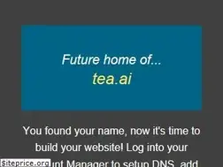 Sites similar to tea.ai
