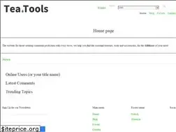 Sites similar to tea.tools