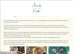 Sites similar to teaandcake.ca
