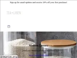 Sites similar to teaandlinen.com