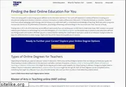 Sites similar to teach.com
