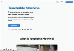 Sites similar to teachablemachine.withgoogle.com