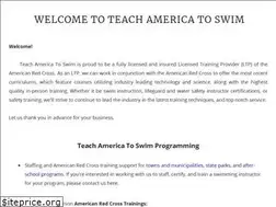 Sites similar to teachamericatoswim.com