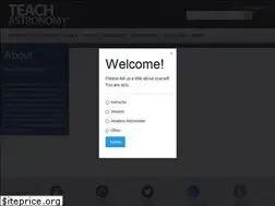 Sites similar to teachastronomy.com
