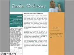 Sites similar to teacherclockhours.com