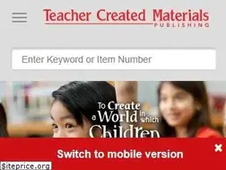 Sites similar to teachercreatedmaterials.com
